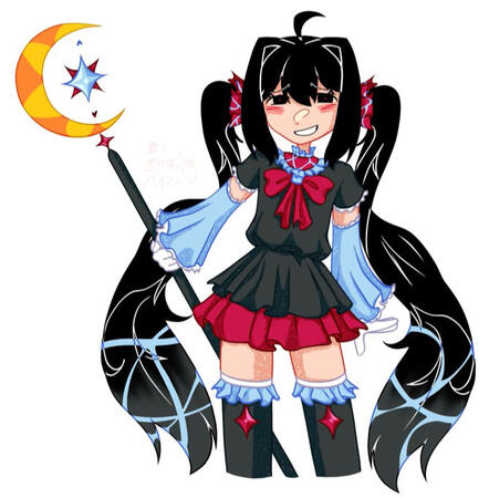 Magical girl Yi Xi by my awesome moot on tiktok
